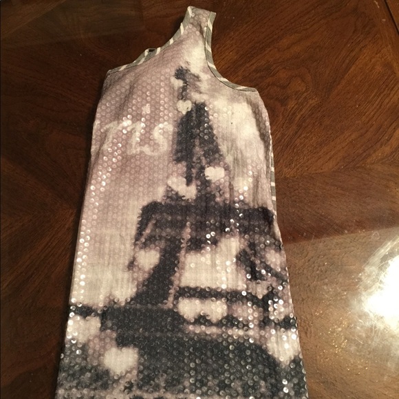 “Paris” Sequined Tank - Picture 7 of 8